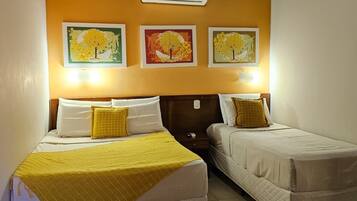 Free WiFi, bed sheets