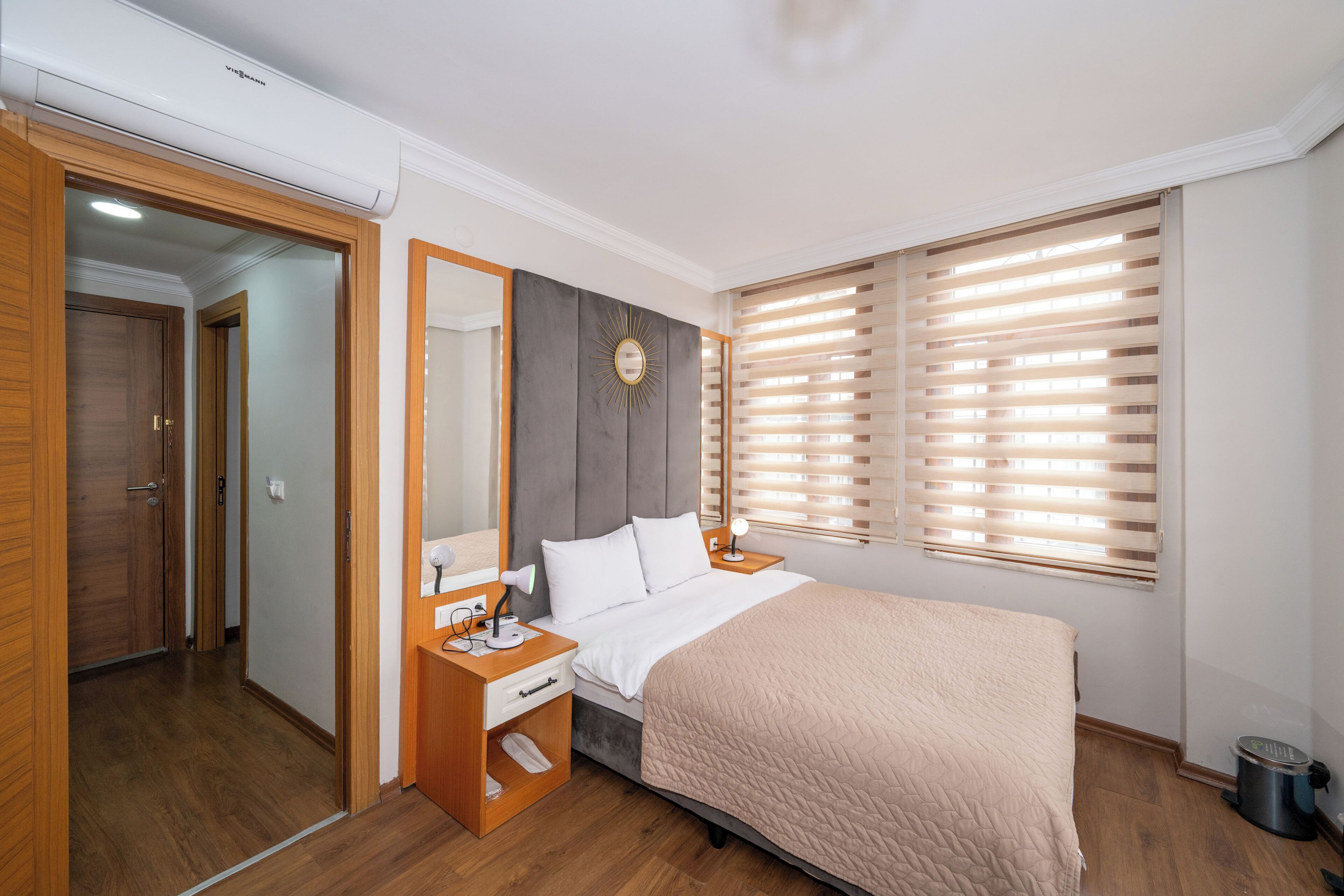 Deluxe Quadruple Room | In-room safe, desk, laptop workspace, soundproofing