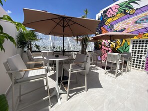 Terrace/patio - Hotel Autentico Vertical Playa Del Carmen (Playa del Carmen)