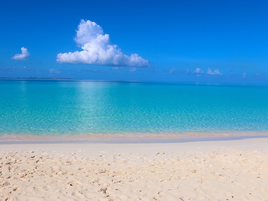 Am Strand, weiĂer Sandstrand