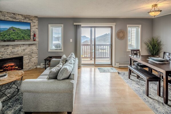 智能电视、壁炉