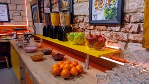 Petit déjeuner buffet compris tous les jours