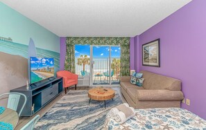 Interior - ❤️Lovely Ocean Front Condo 🌴Jacuzzi Tub🌴 Low Floor (Myrtle Beach)