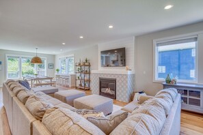 Casa, várias camas (White Sand) | Área de estar