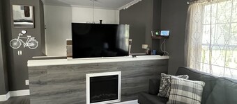 Beautiful House BY THE LAKE NOT ON THE LAKE . Not on the lake. lake is1 Mile