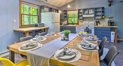 Wraparound Deck: Big Bass Lake Home in Gouldsboro
