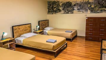华丽三人房 | 1 多间卧室、埃及棉床单、高档床上用品、羽绒被