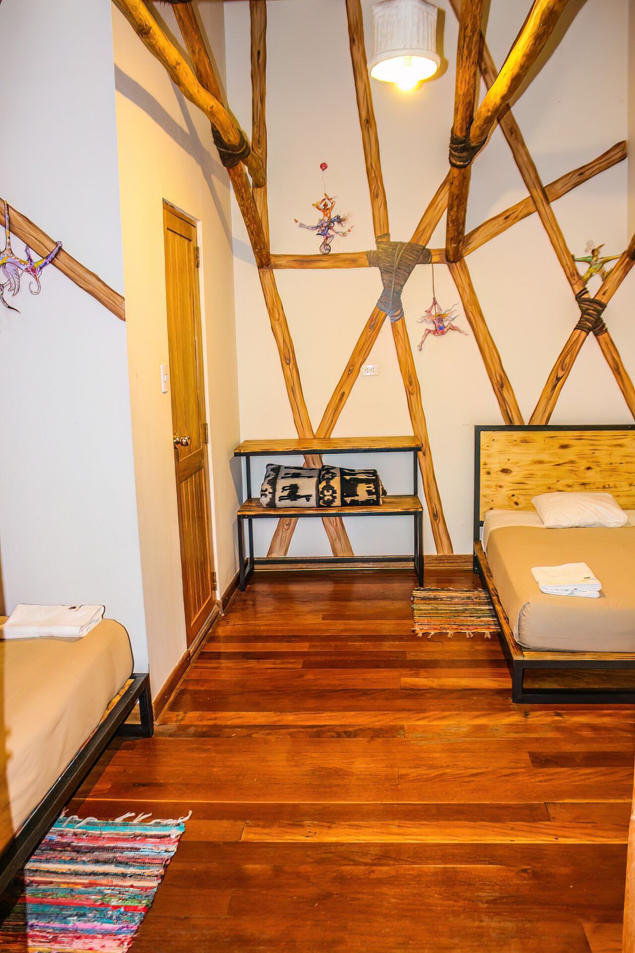 Design-Zweibettzimmer, 1 Schlafzimmer, Turm | Bettwäsche aus ägyptischer Baumwolle, hochwertige Bettwaren