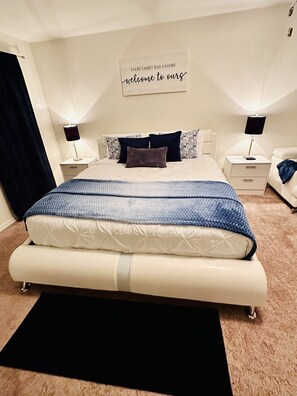 5 sovrum, strykjärn/strykbräda, gratis wi-fi och sängkläder