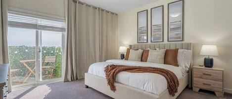 2 soveværelser, skrivebord, strygejern/strygebræt, gratis Wi-Fi