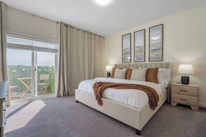 2 bedrooms, desk, iron/ironing board, travel cot