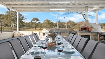 Outdoor dining