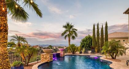 Hillside Home with Valley Views