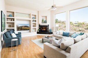 Smart TV, fireplace, video games - Hillside Home with Valley Views (Fountain Hills)