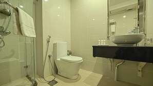 Family Suite | Bathroom | Slippers, towels - GOLDEN CROWN HOTEL ALSEEB MUSCAT (Seeb)