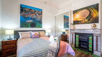 2 bedrooms, desk, iron/ironing board, free WiFi