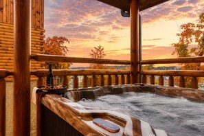 Baignoire à remous extérieure