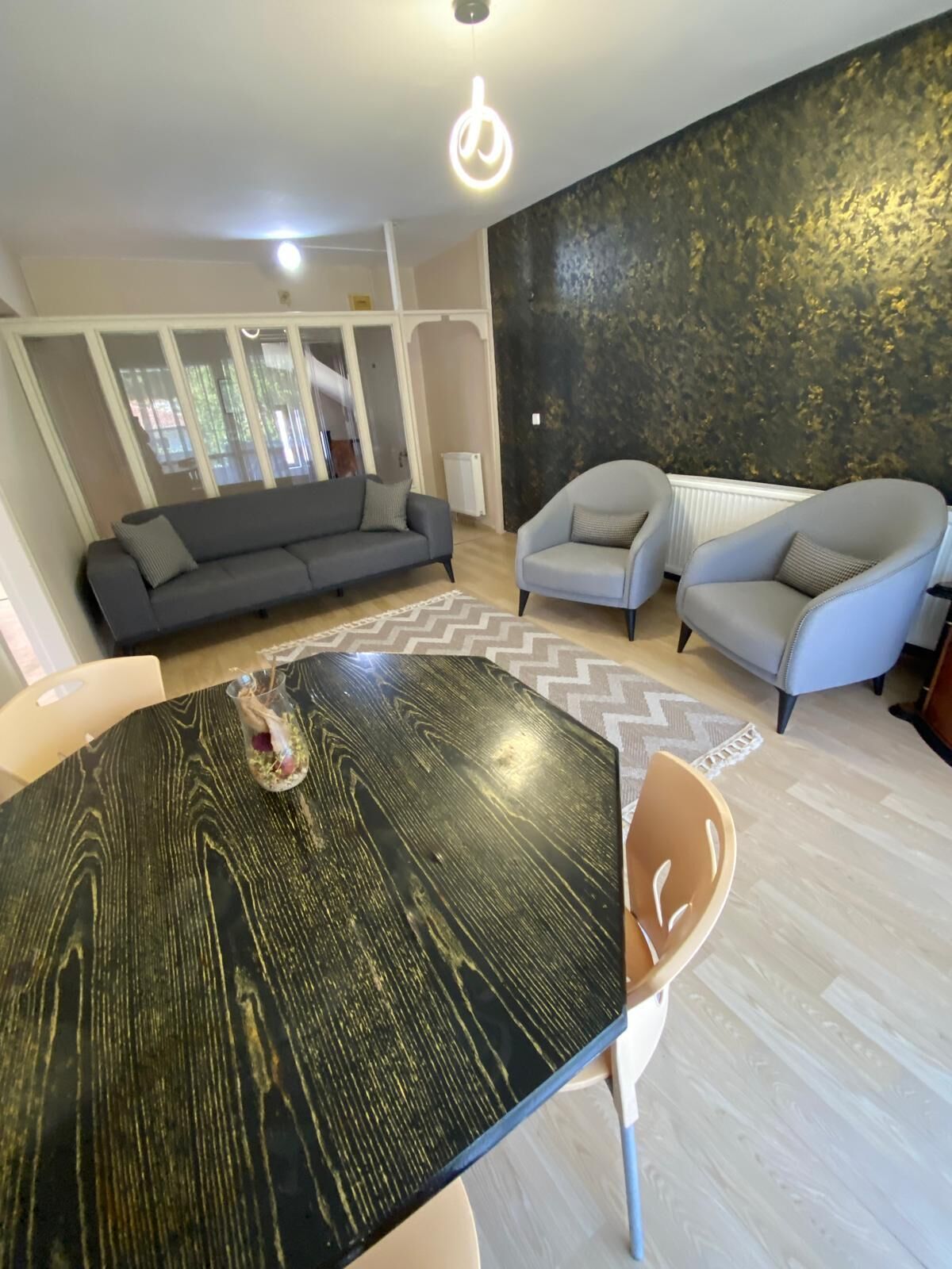 Familienapartment, Gartenblick | Wohnbereich