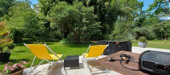 Centre St Jorioz : Charmant et Spacieux Studio Avec Terrasse et Jardin Privatif