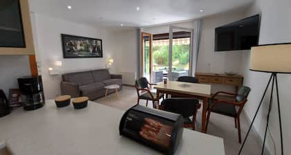 Centre St Jorioz : Charmant et spacieux studio avec terrasse et jardin privatif