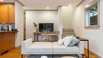 Smart TV, chimenea, Netflix y servicios de streaming