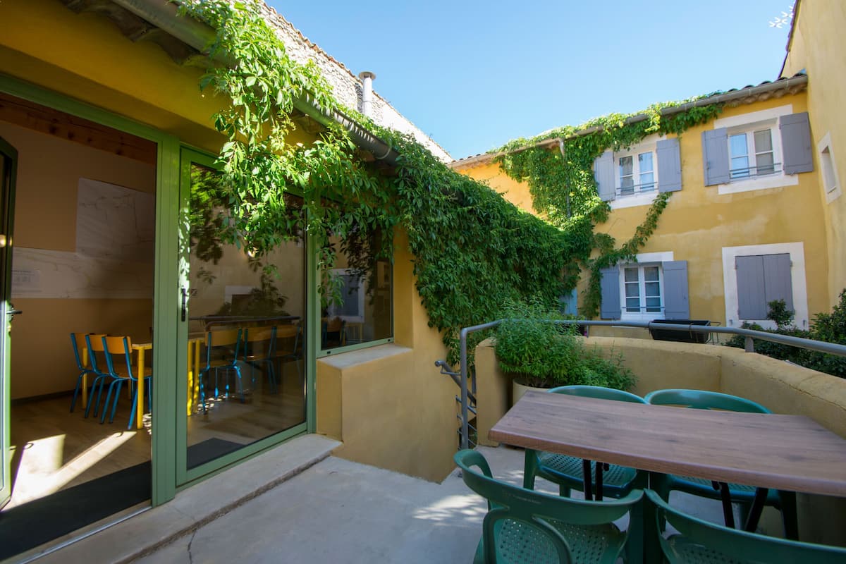 Enceinte de l’hébergement