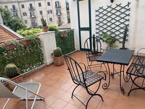 Outdoor dining - Vacation home in the heart of Palermo (Palermo)