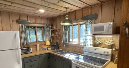 Riverside Retreat located on the Nottely River in the North Georgia Mountains.