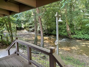 Property grounds - Riverside Retreat located on the Nottely River in the North Georgia Mountains. (Blairsville)