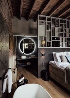 Ropa de cama de alta calidad y minibar 