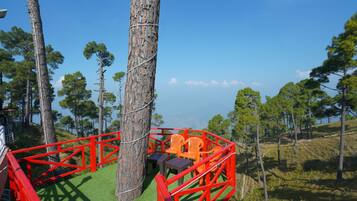 Utsikt fra overnattingsstedet