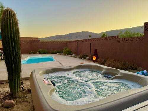 Private Casita w/ Lounge Pool + Desert Views