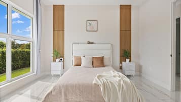 9 habitaciones, escritorio y insonorización