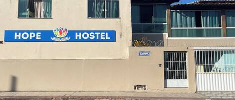 Façade de l’hébergement