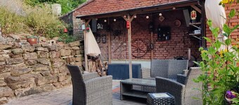 Cozy half-timbered house in the low mountain range of Hesse Thuringia