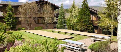 Restauration en plein air