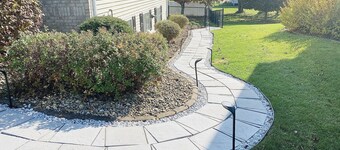 Entire lower level in a private home with walkout fenced yard. 