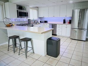 Fridge, microwave, oven, stovetop - Entire lower level in a private home with walkout fenced yard. (Freeport)