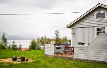 outside