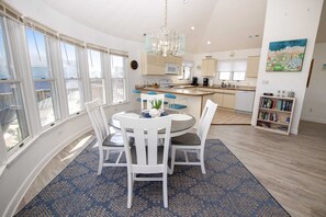 Dining - Semi-Oceanfront, Private Pool, Hot Tub, Close to beach! WL1066, Schemering Seas (Corolla)