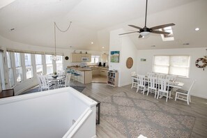 Interior - Semi-Oceanfront, Private Pool, Hot Tub, Close to beach! WL1066, Schemering Seas (Corolla)
