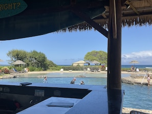 Outdoor pool, a heated pool - TOP Floor- Resort Room on Beach with 4 Pools, AC, Restaurants, No Resort Fee! (Lihue)