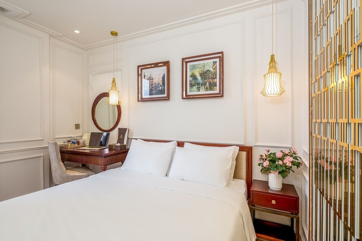 Standard Double Room  | Premium bedding, down comforters, memory foam beds, minibar