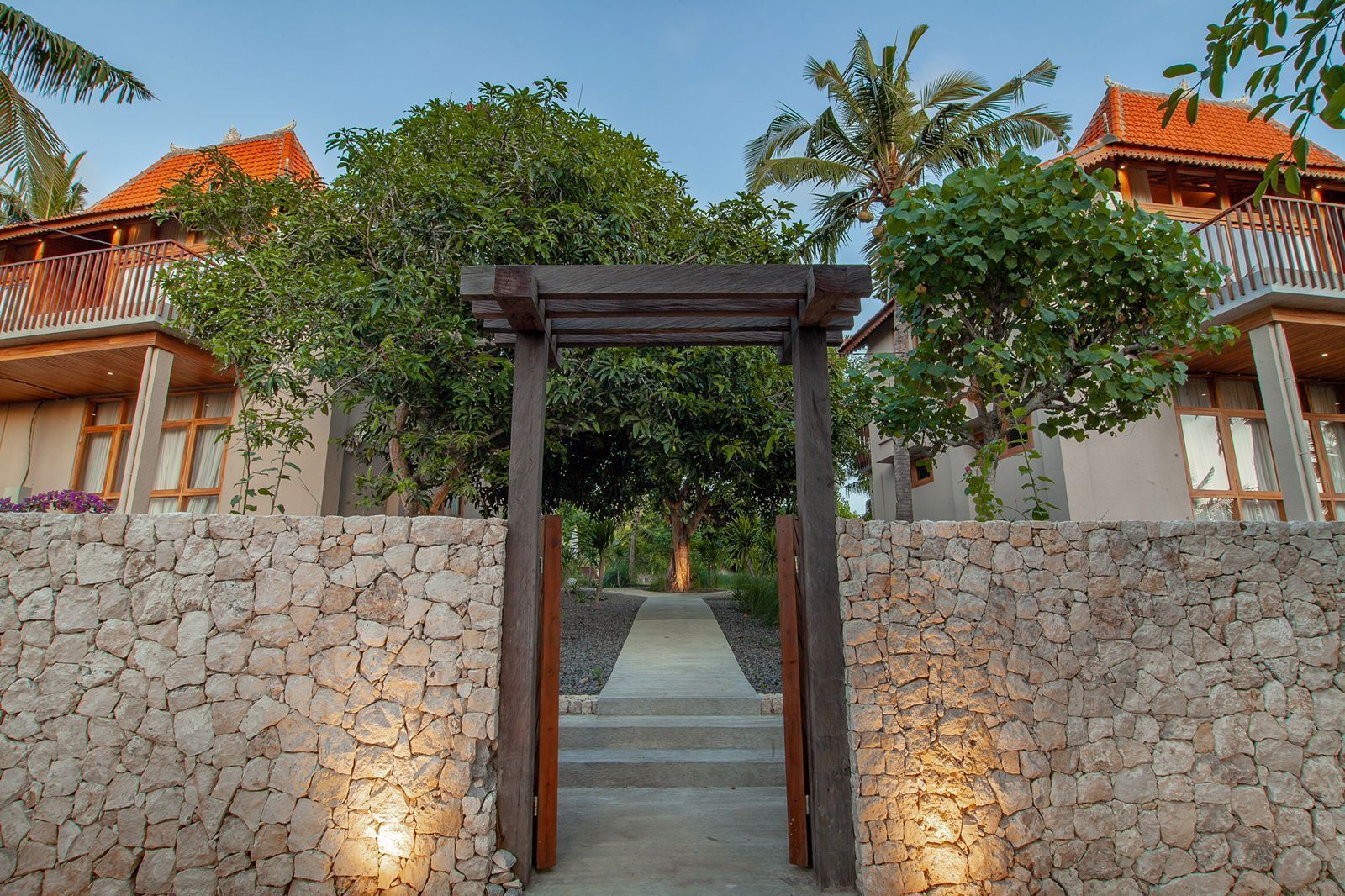 Enceinte de l’hébergement