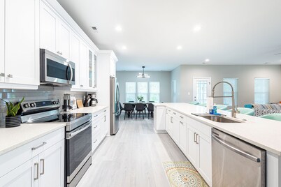 Newly built 5 Bedroom Rancher with 2 master's and a big yard with playground