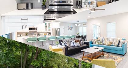 8 miles to Bush Gardens/5 Bedroom Rancher with 2 master's/ playground/backyard