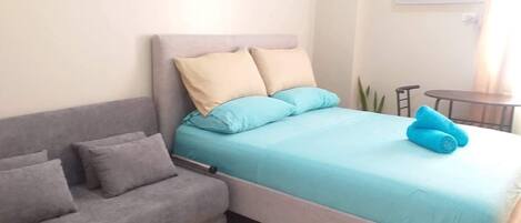 1 chambre, Wi-Fi gratuit, draps fournis