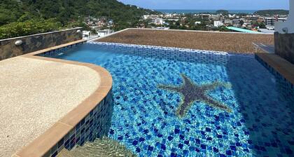 Sea view apartment, 5 min drive from Kata Beach