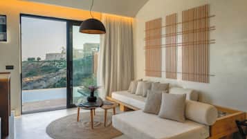 Suite Partial Sea View with Private Pool | 客廳