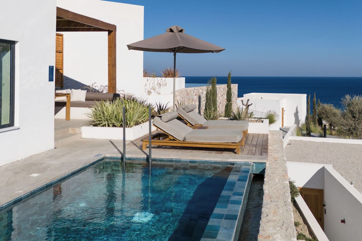 Suite Partial Sea View with Private Pool | Private pool